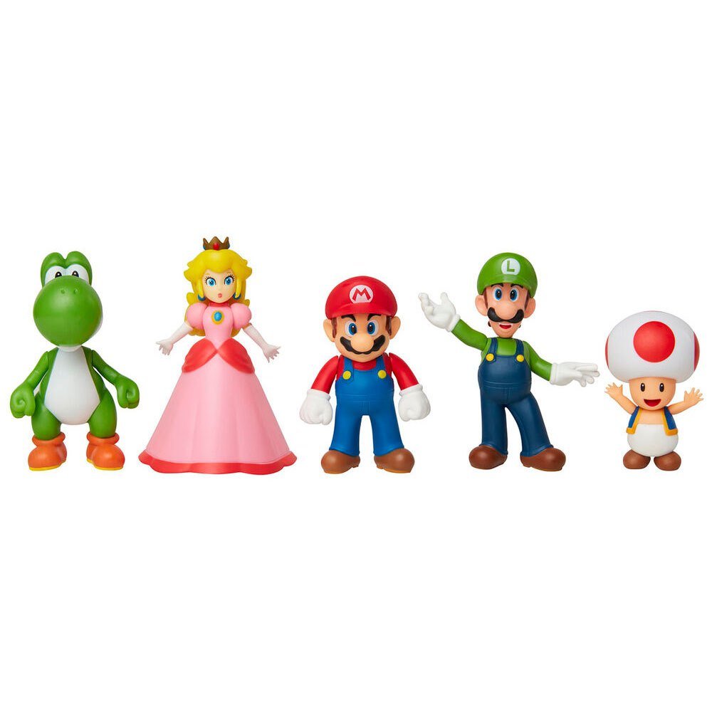 Figura Super Mario Bros Mario And Friends Multi Pack 6 cm