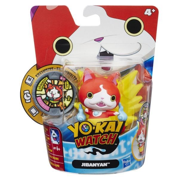 Yokai Watch Figura Jibanyan con Medalla
