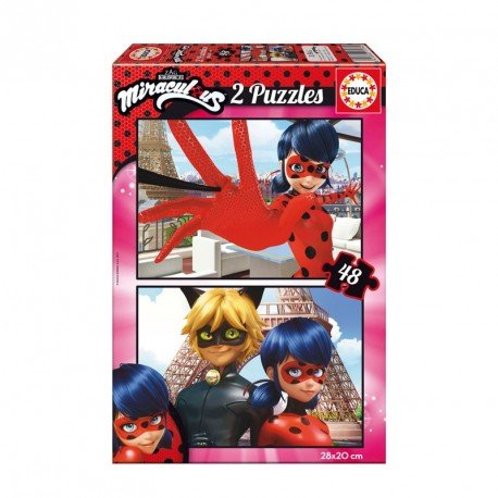 2 Puzzle Ladybug - 48 Piezas
