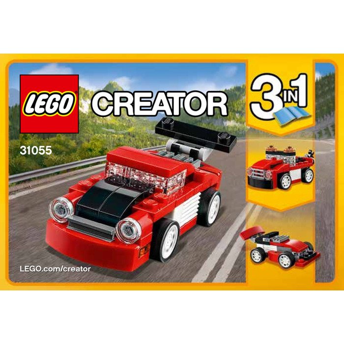 LEGO Creator - Deportivo Rojo 3 en 1