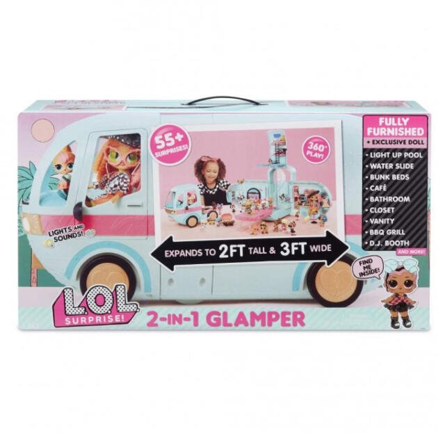 L.O.L. SURPRISE GLAMPER VAN CARAVANA