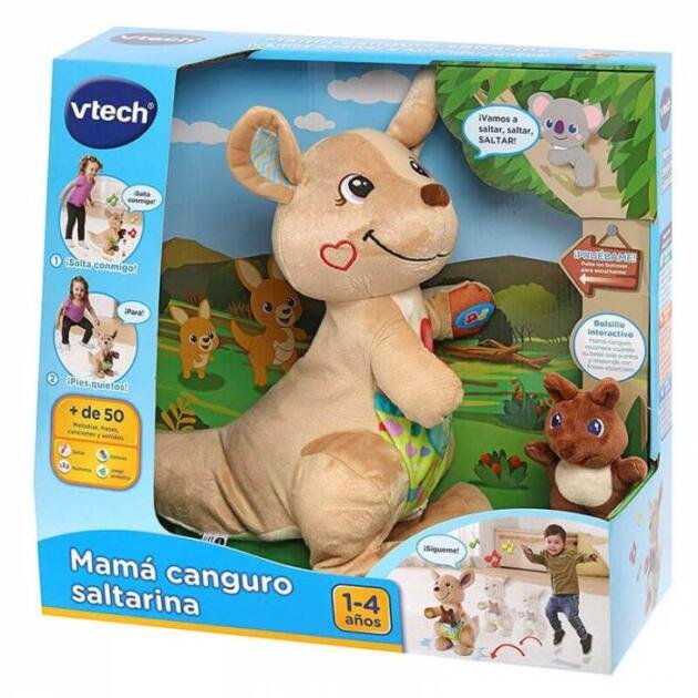 MAMÁ CANGURO SALTARINA MASCOTA INTERACTIVA - VTECH