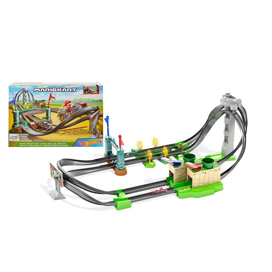 Mini Circuito Mario Kart HOT WHEELS