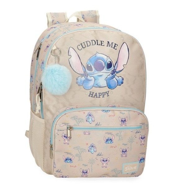 Mochila doble Stitch Cuddle Me Happy