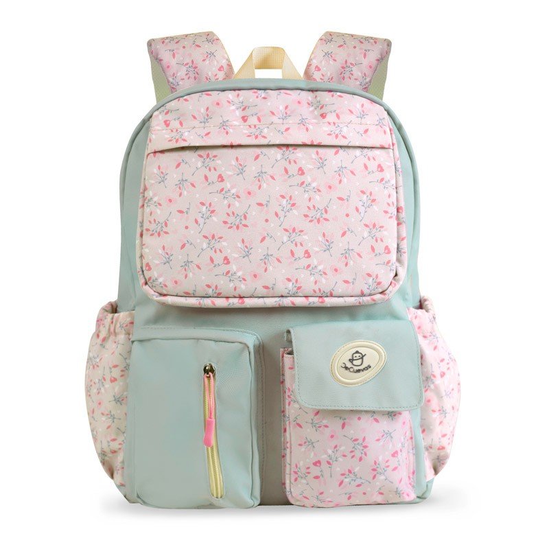 Mochila Escolar Provenza Multi Bolsillos