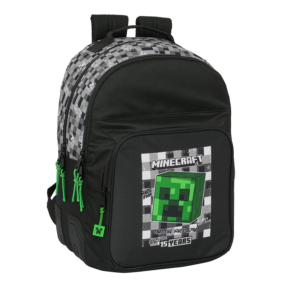 MOCHILA DOBLE ADAPT.CARRO MINECRAFT