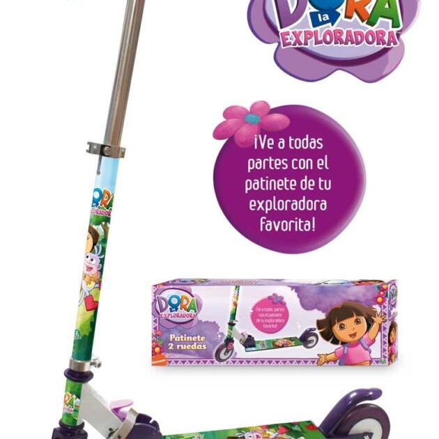 Patinete 2 Ruedas Dora Exploradora