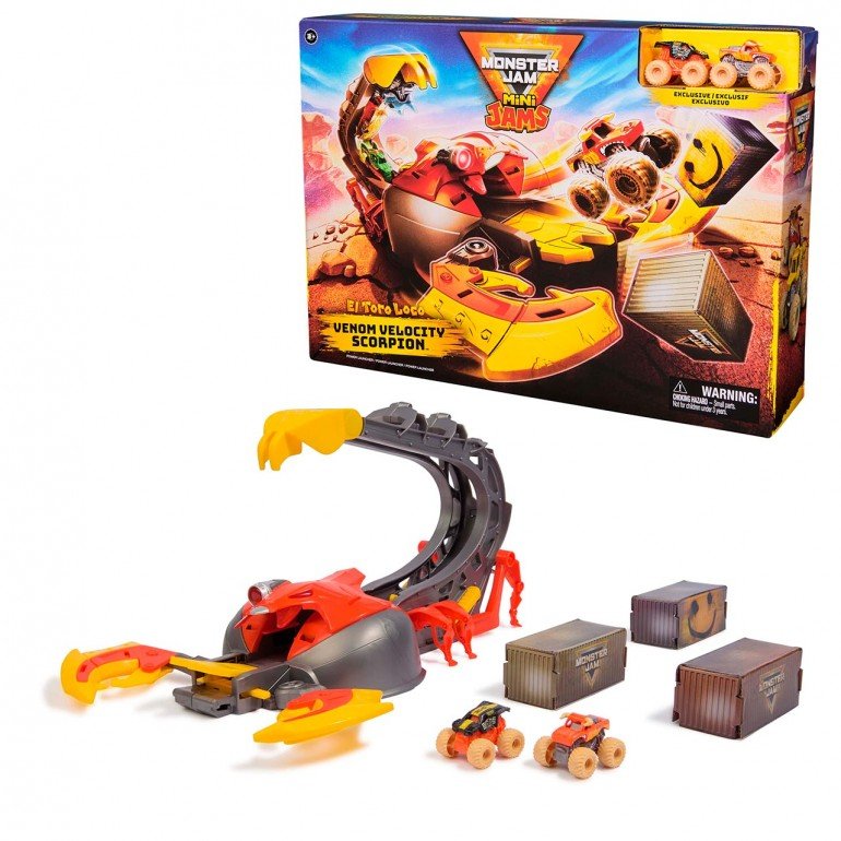 MONSTER JAM MINI PLAYSET ESCORPIÓN