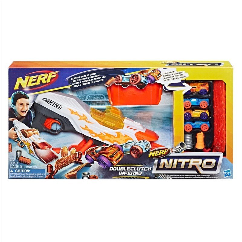 Nerf Nitro Doubleclutch Inferno