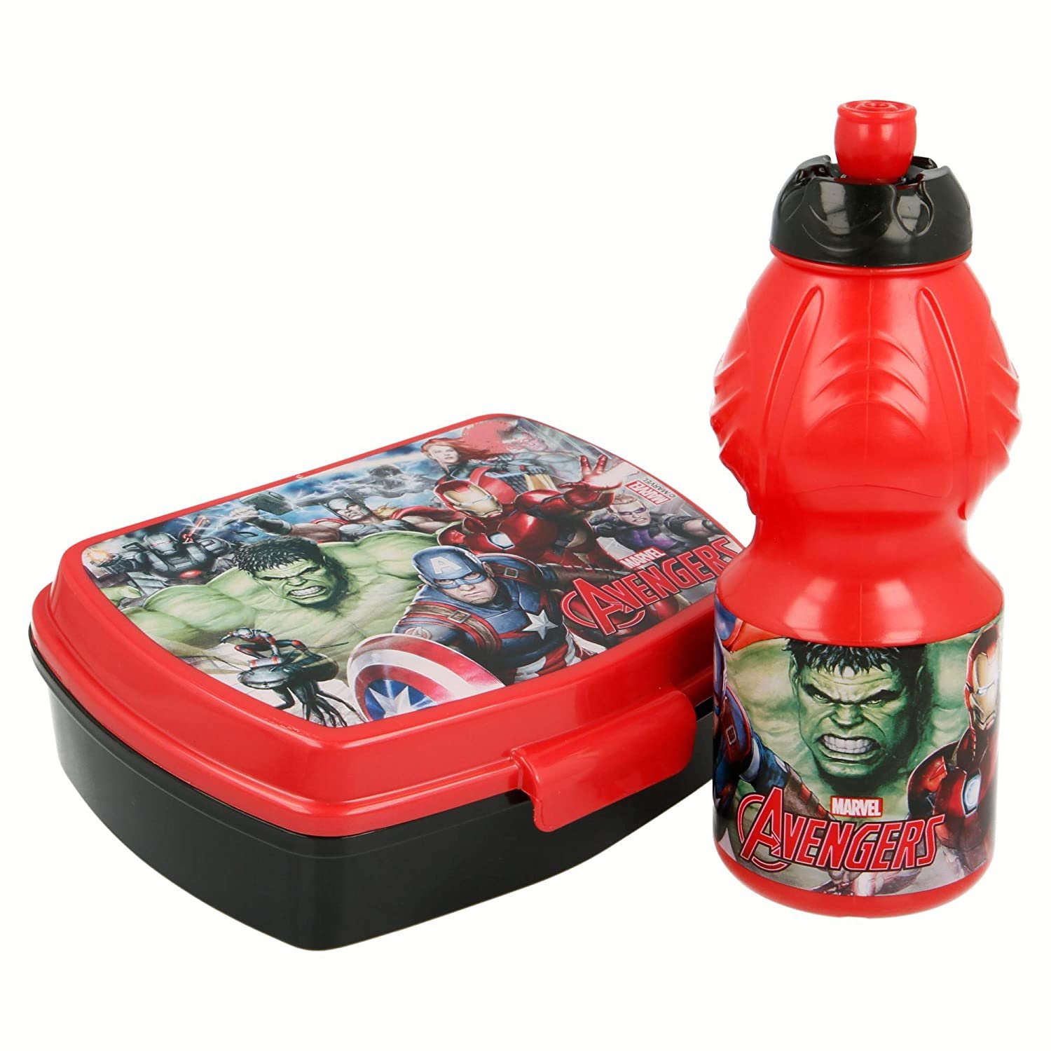 Set Botella + Sandwichera AVENGERS