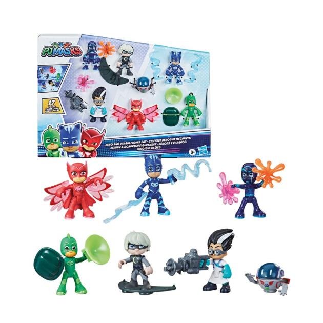 PACK DELUXE 6 HEROES Y VILLANOS