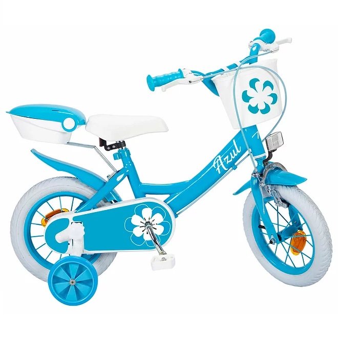 Bicicleta 12" Colors Blue Girls Toimsa ***Sólo Disponible en Tienda***