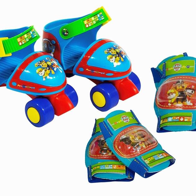 Set Patines Roller + Protecciones Patrulla Canina