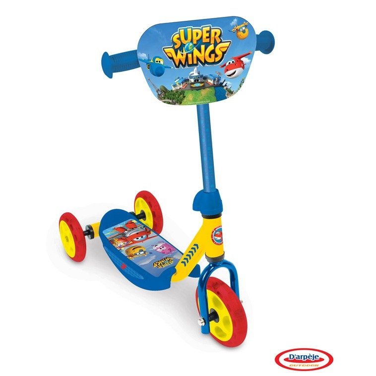 Patinete 3 Ruedas Super Wings