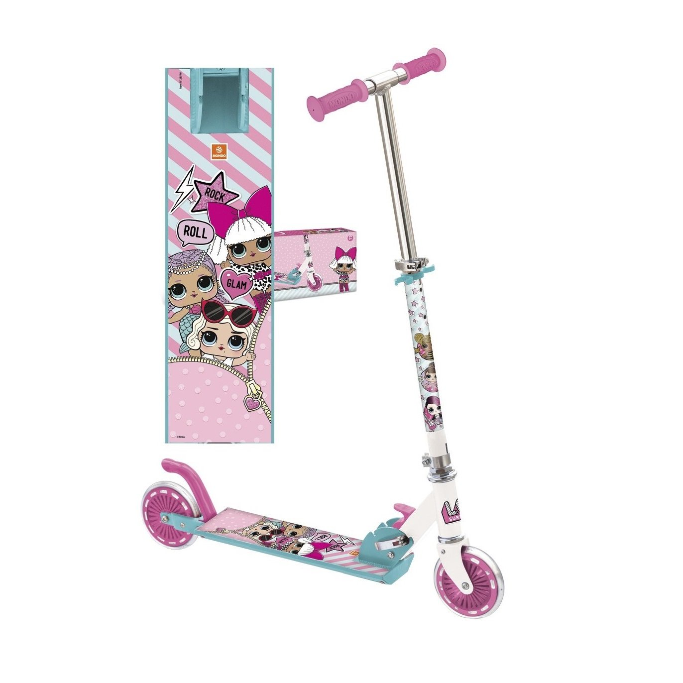 Patinete Aluminio 2 Ruedas L.O.L.