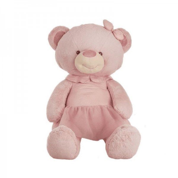 Peluche Osa Rosa con falda de Tul 115cm