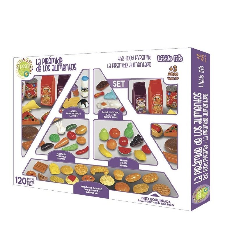 Pirámide de Alimentos 120 Pzs