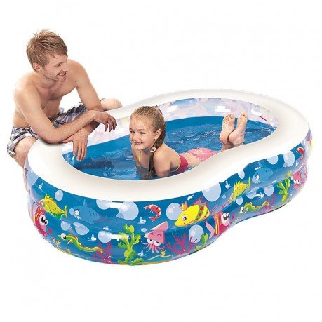 Piscina Aquarium Hinchable 175 X 109 X 46 cm