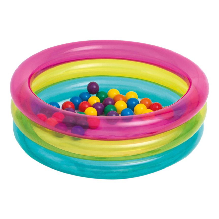 CENTRO DE JUEGOS HINCHABLE INTEX 50 BOLAS