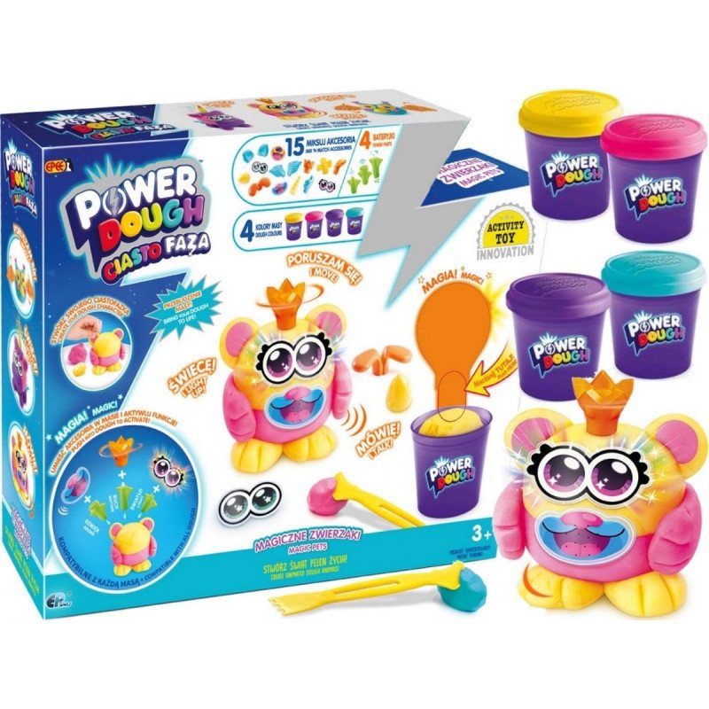 Power Dough - Kit Animales Mágicos