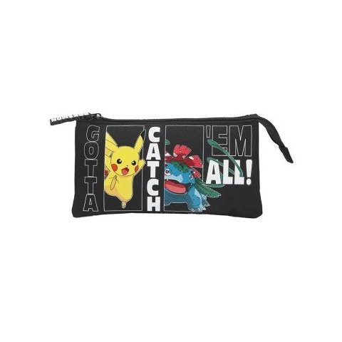 Estuche Portatodo Triple Acordeón POKEMON
