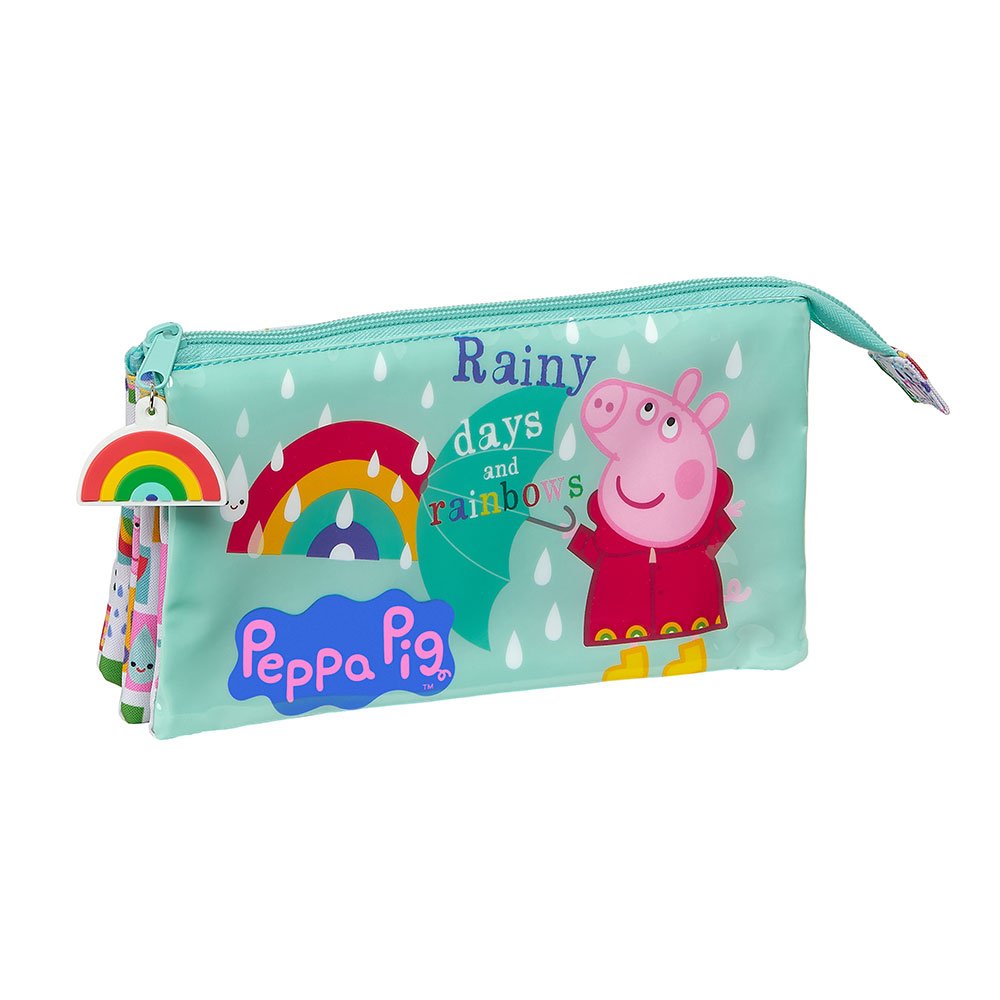 Estuche Portatodo Triple PEPPA PIG