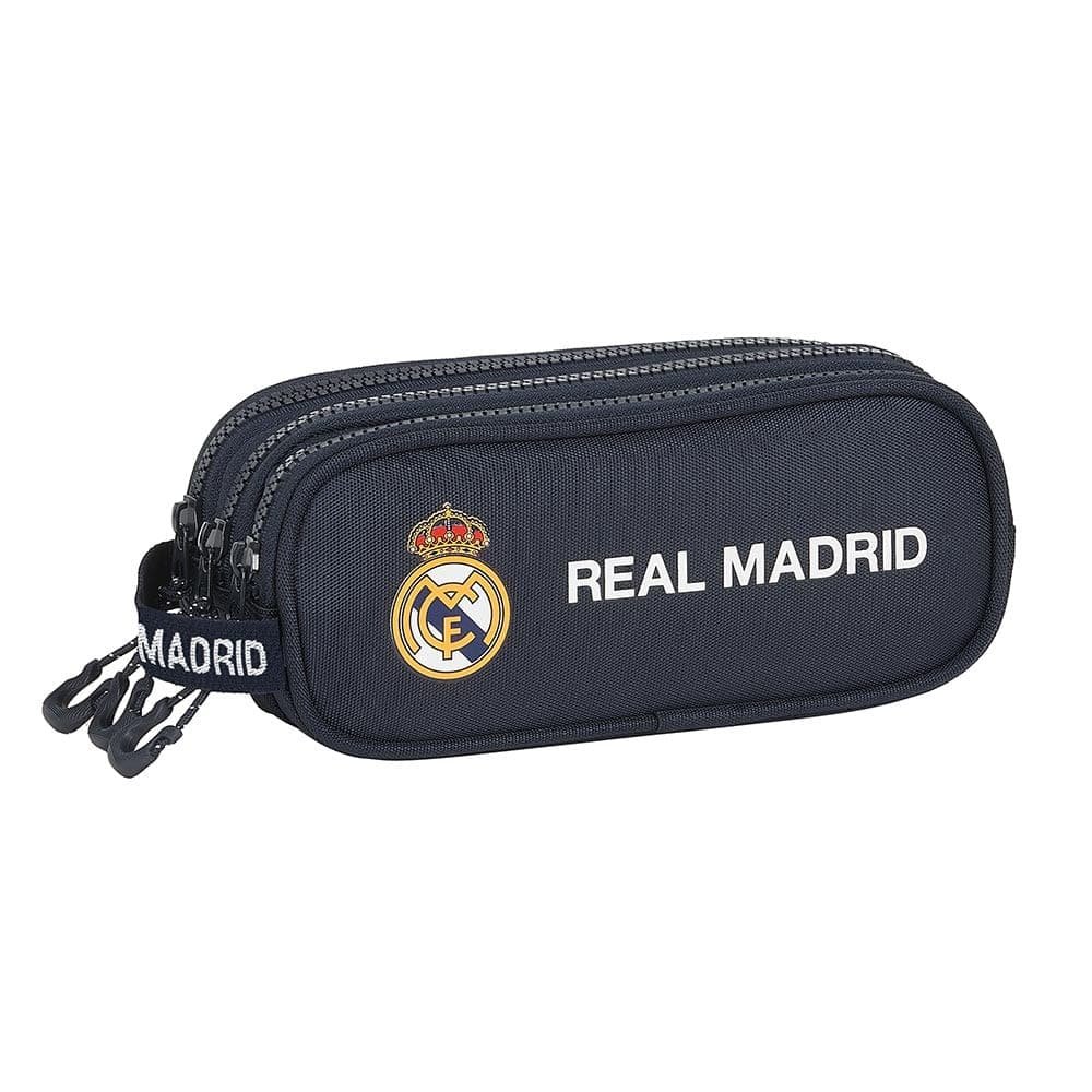 Estuche Portatodo Triple REAL MADRID