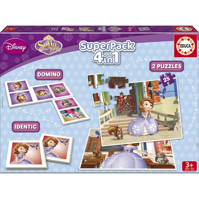 Superpack 4 en 1 Sofia. Educa