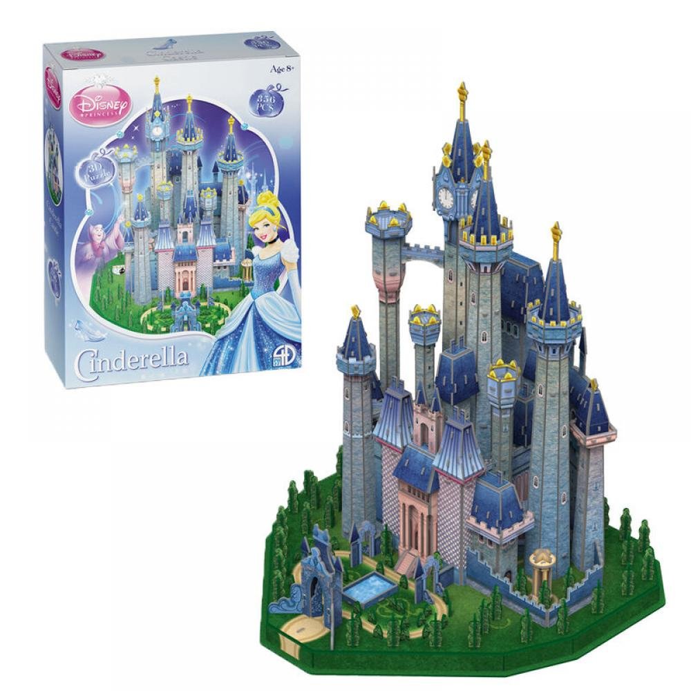 Puzzle 3D Castillo de Cenicienta Disney 356pzs