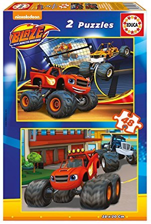 2 Puzzles Blaze 48 pc. Educa