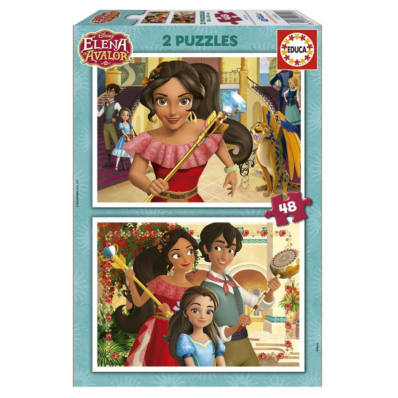 2 Puzzles Elena de Avalor 48 pc. Educa