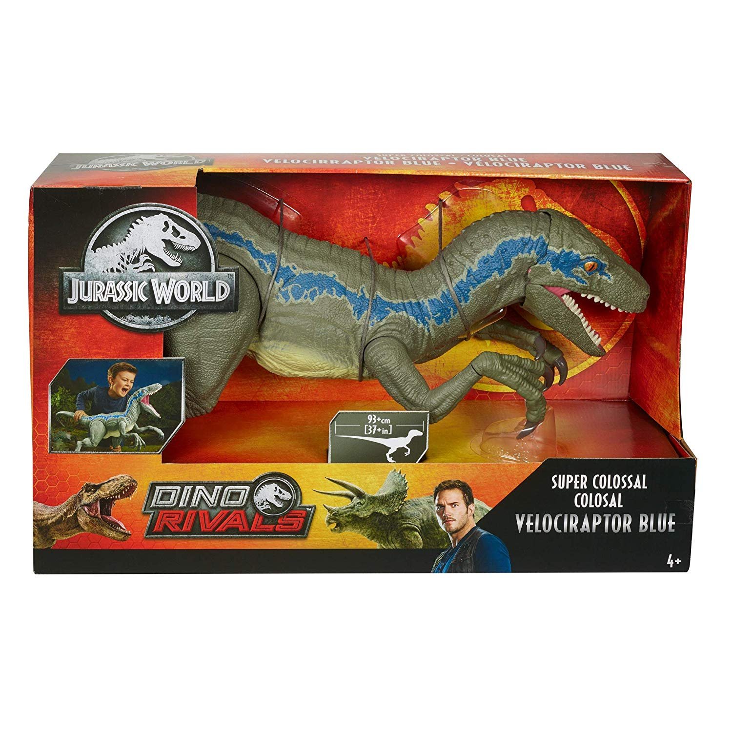 Velociraptor Blue SuperColosal