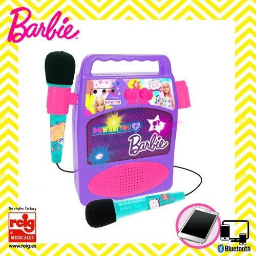 BAFLE con 2 MICROS BARBIE