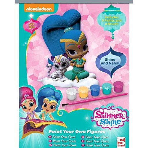 Shimmer & Shine Pinta tu Figura Shine