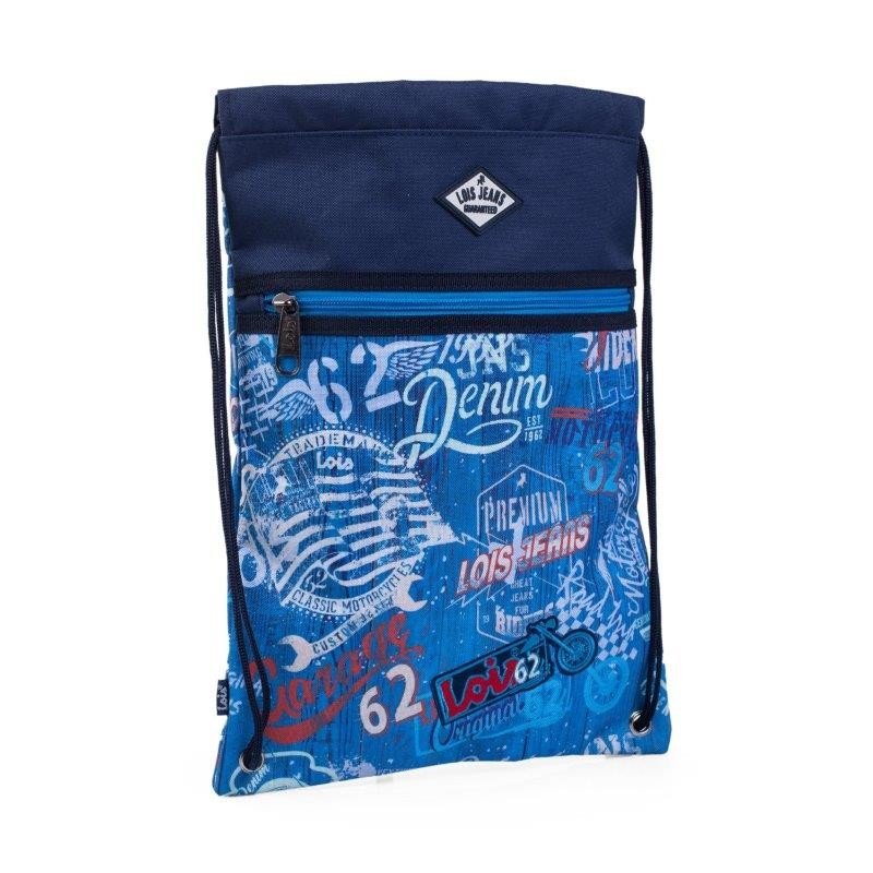 Mochila de Cuerdas - Gymsack LOIS Azul