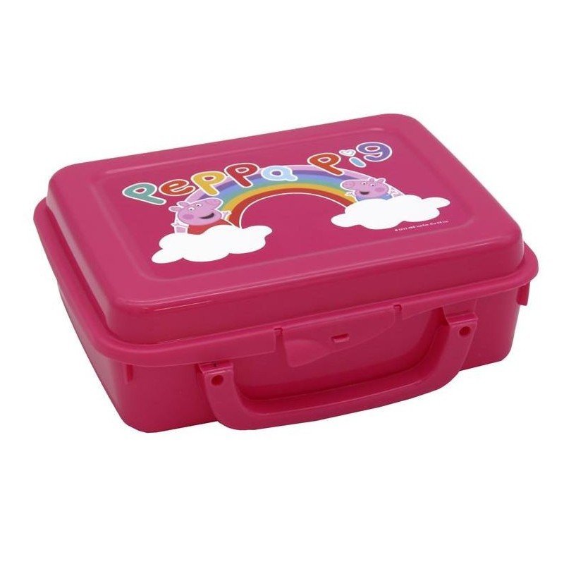 Sandwichera con Asa Peppa Pig