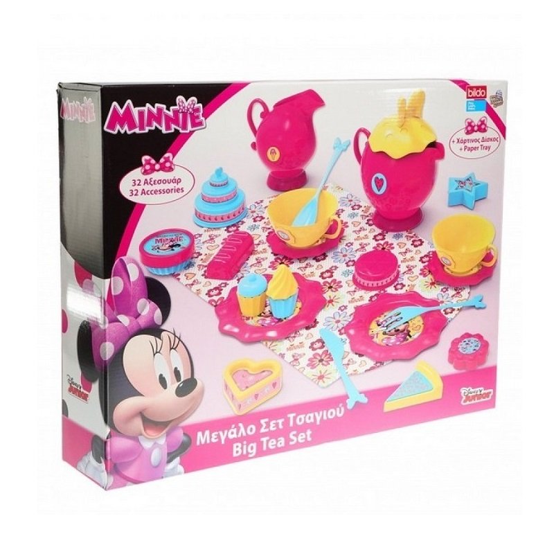 SET TE COMPLETO MINNIE - 32 PIEZAS