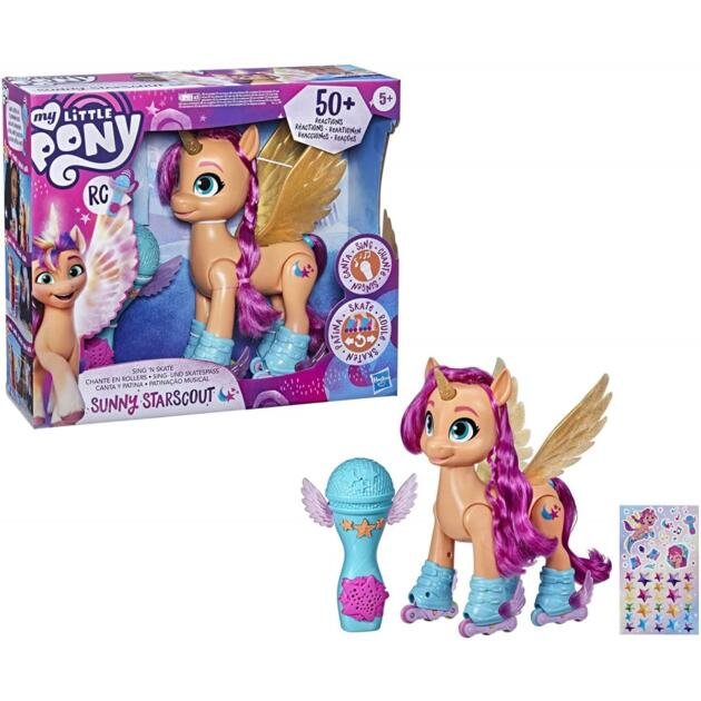 SUNNY CANTA Y PATINA MY LITTLE PONY