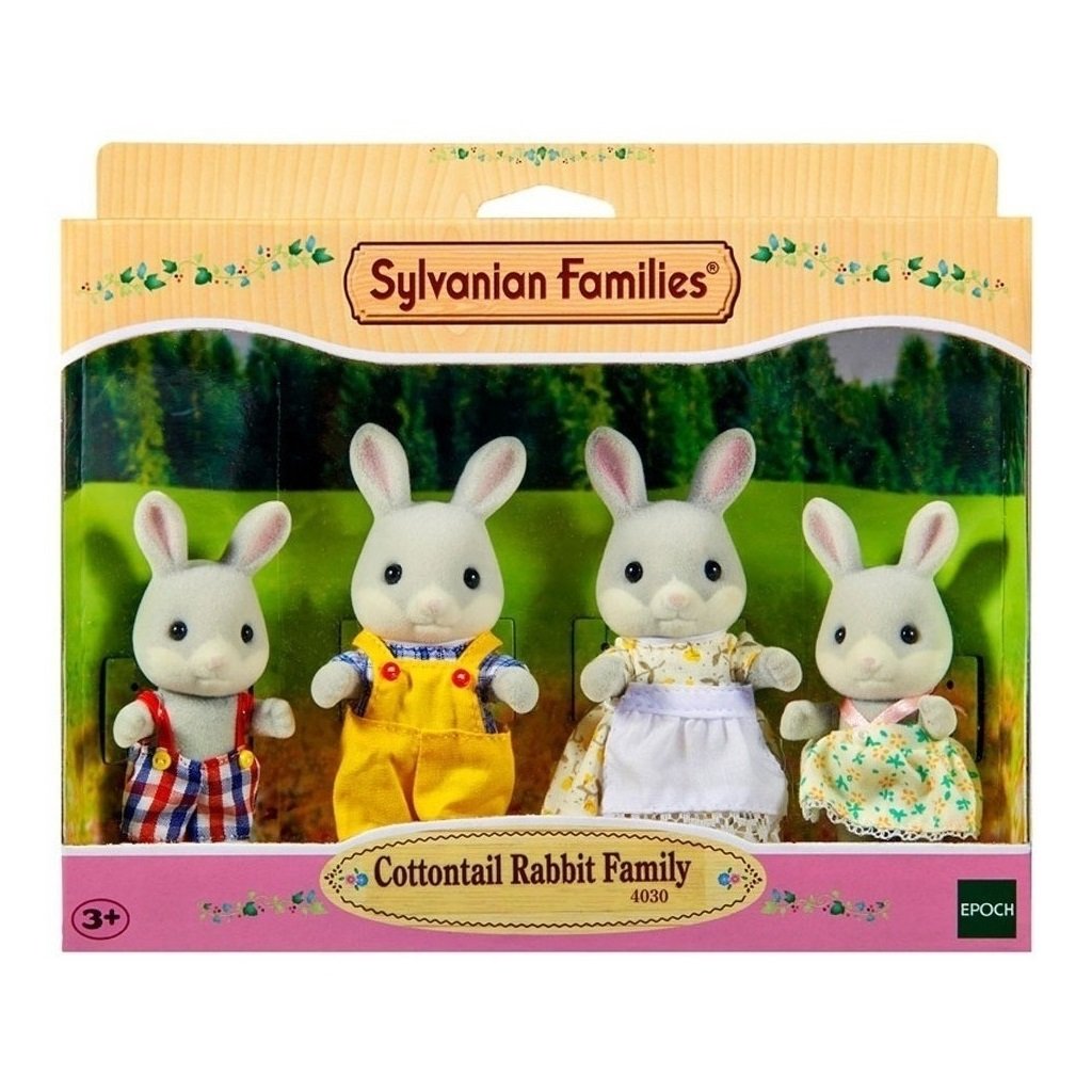 Familia Conejos Cotón - Sylvanian Families