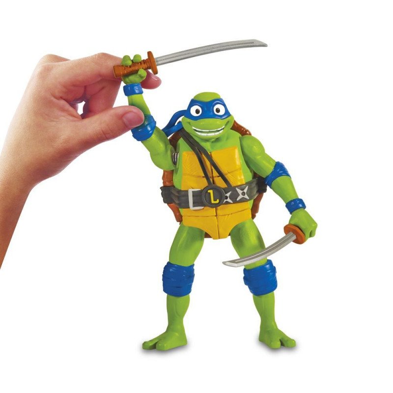 Tortugas Ninja Movie Figuras Deluxe LEONARDO