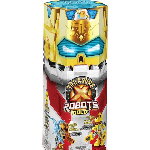 Treasure X Robots Armados Gold