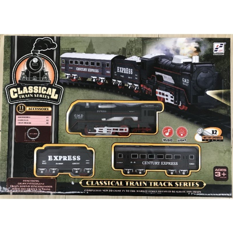 Tren Clásico con Circuito