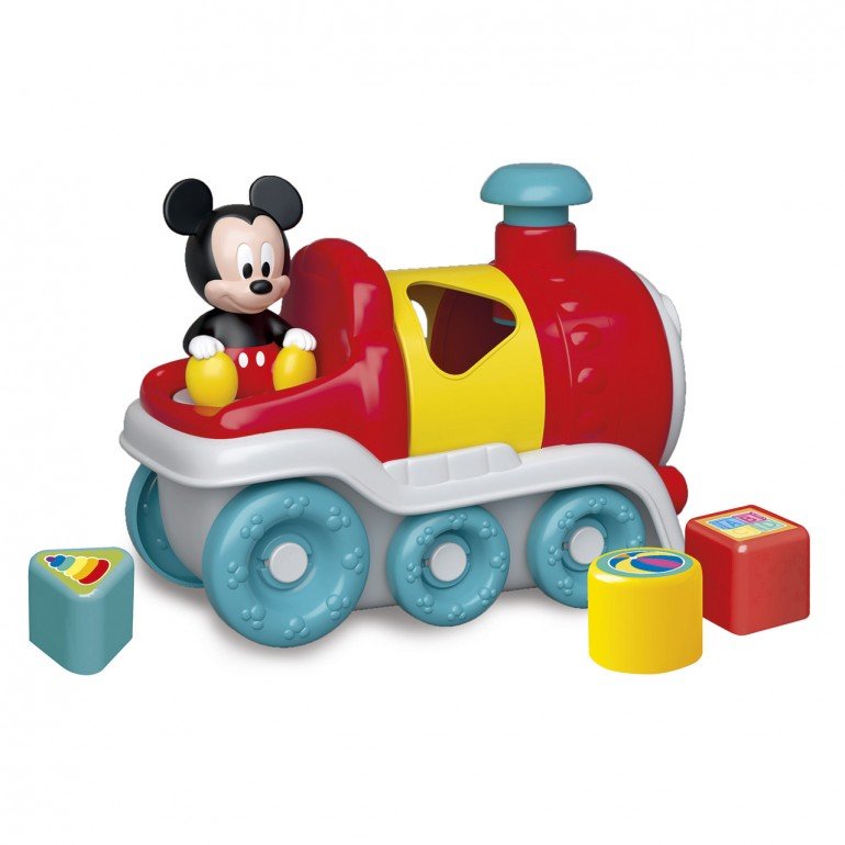TREN ENCAJAFORMAS REMOLCABLE MICKEY