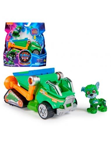 VEHICULO ROCKY MIGHTY MOVIE PATRULLA CANINA PAW PATROL