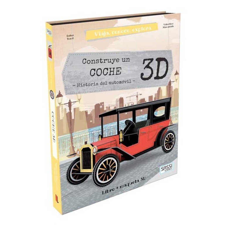 Viaja, conoce, explora - Construye un Coche 3D