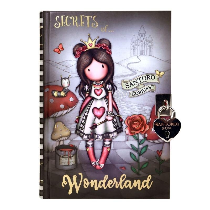 Gorjuss - Diario con cerradura Wonderland